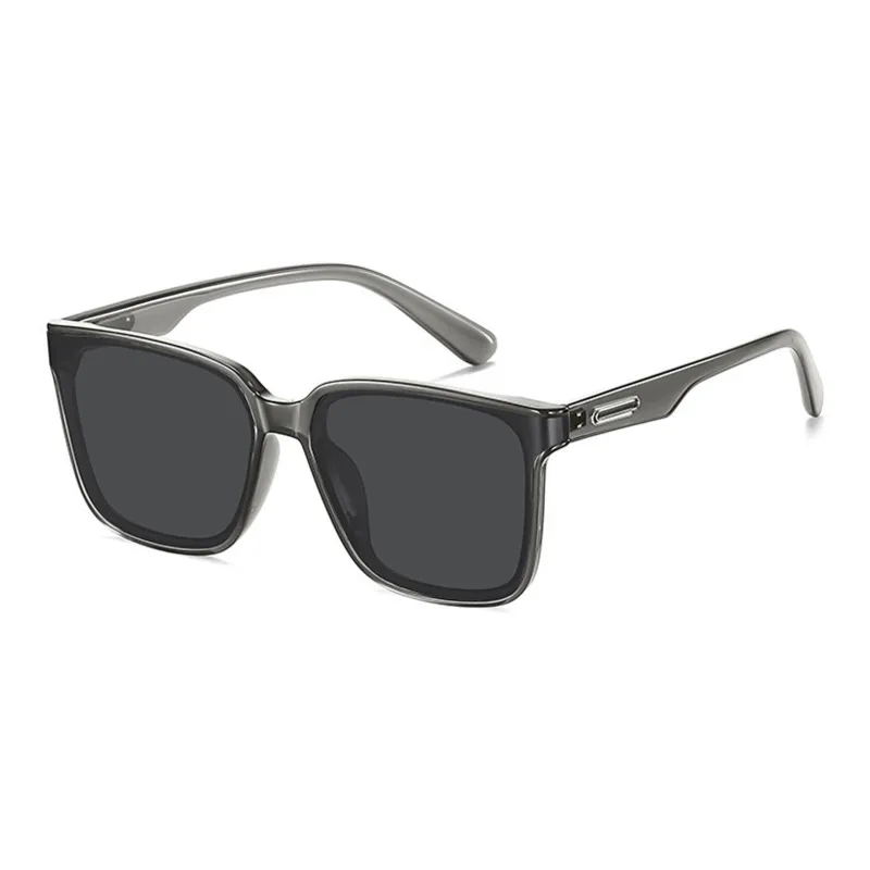 ENFANTIN TR/Memory Plastic Metal PC Square Sunglasses Unisex-0