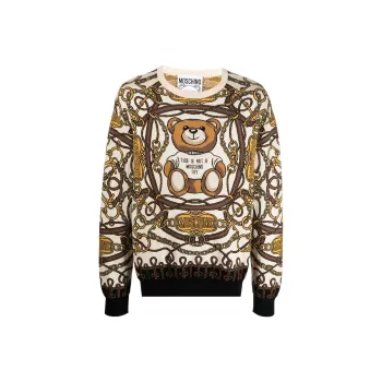 MOSCHINO Sweaters Men Multicolor