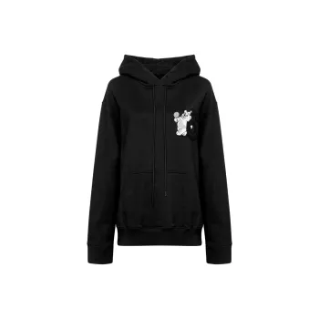 MM6 Maison Margiela Unbrushed Drawstring Hoodie