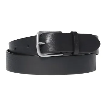 UNIQLO Leather Belts Women's Black Width 3cm