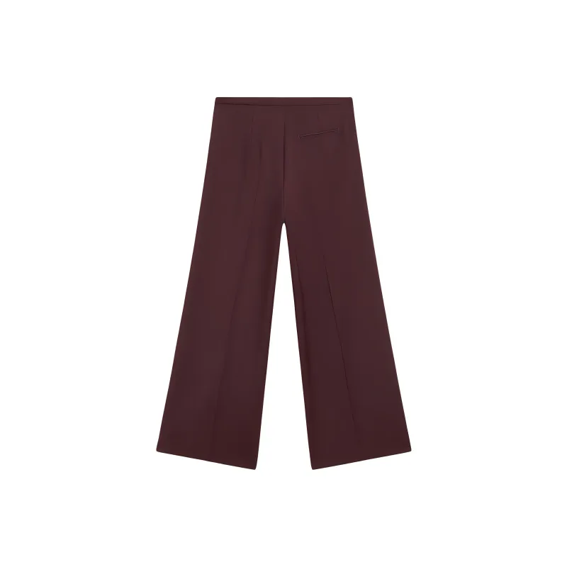 Massimo Dutti Casual Pants Women's Red-1
