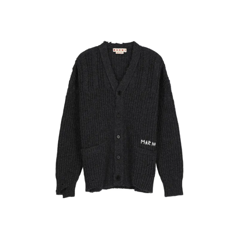 MARNI Sweaters Men Black-0