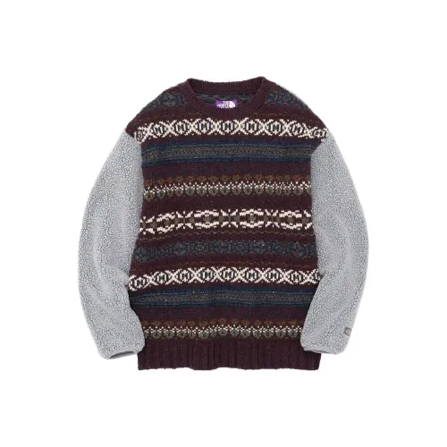 THE NORTH FACE PURPLE LABEL Sweaters Unisex Dark Red