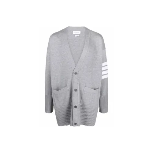 THOM BROWNE 4 Bar Virgin wool Cardigan