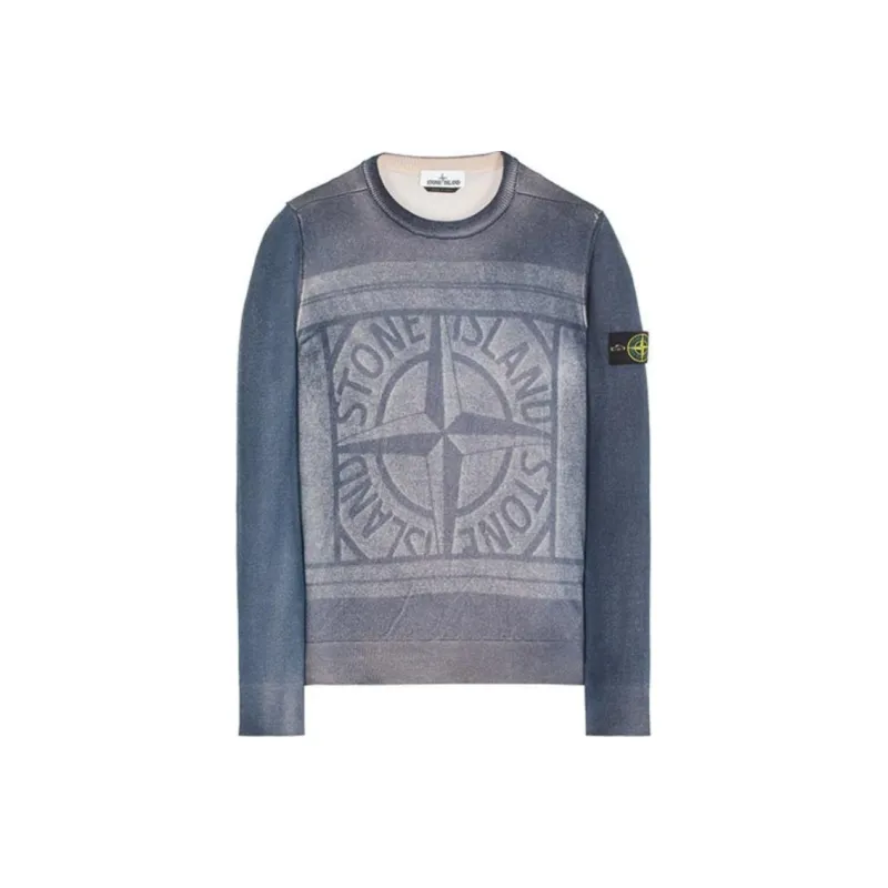 STONE ISLAND Sweaters Men Blue-0