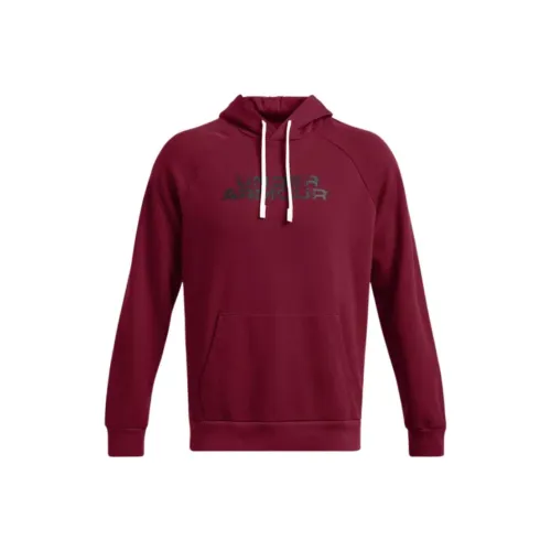 Under Armour Rival Fleece Glitch Sweatshirt Men's Red