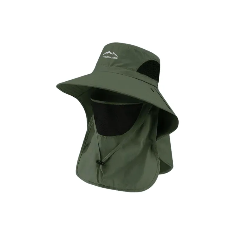 JEANSWEST Polyester Sun Protection Hats Unisex-5