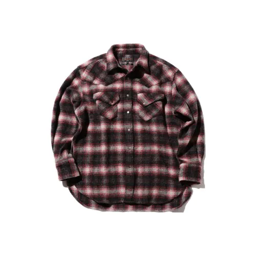 Beams Checked Western Shirt