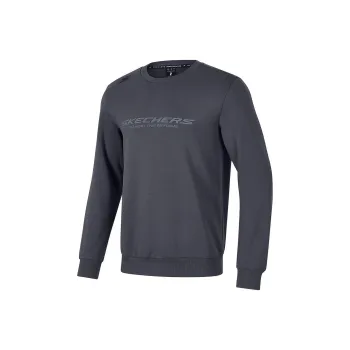 Skechers Basic Sports Collection GOKNIT Sweatshirt Men's Periscope Gray