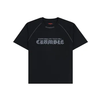 PLEASURES Crumble Heavyweight Raglan Tee