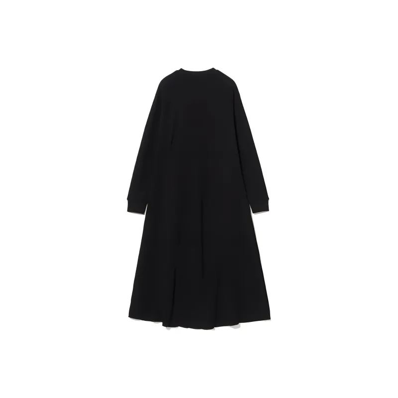 Beams Long Sleeved Dress Women's Black-1