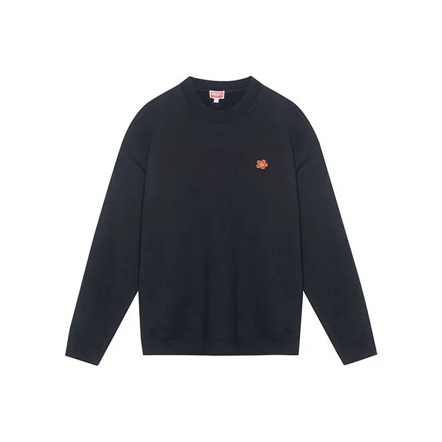 KENZO Flower patch Crew neck Sweatshirt-0