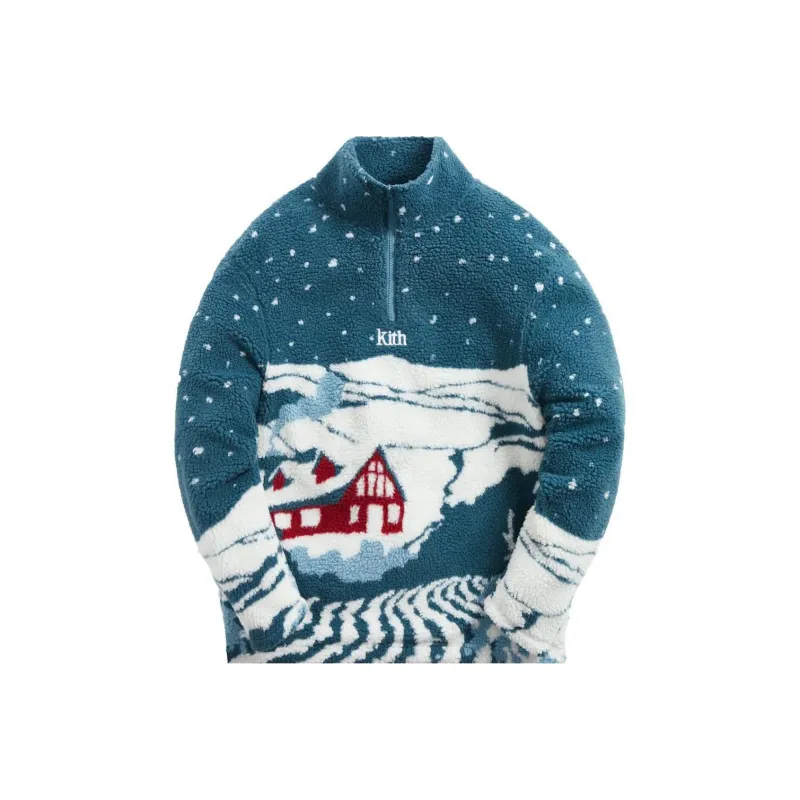 KITH Claremont Sherpa Quarter Zip-0
