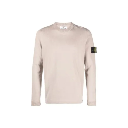 STONE ISLAND Sweaters Men Oat