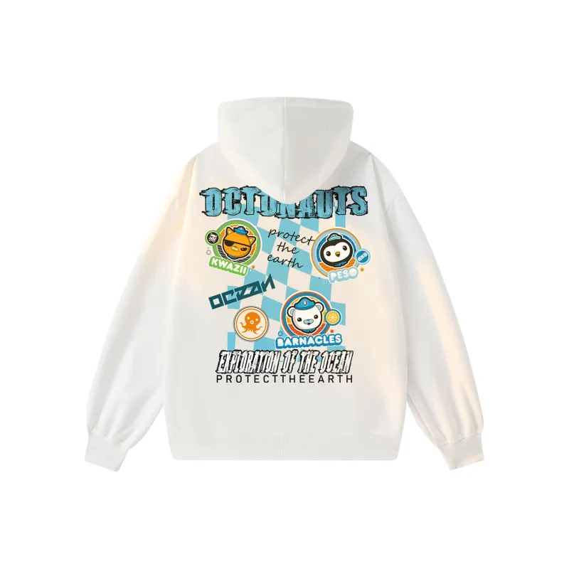 Small Columns Under The Sea Hoodie Unisex-0