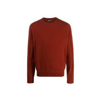 Ermenegildo Zegna Sweaters Men Brown Red
