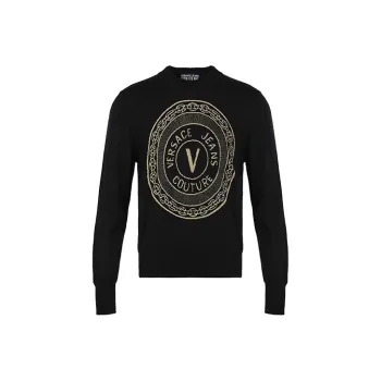 VERSACE Sweaters Men Black