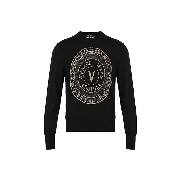 VERSACE Sweaters Men Black-0