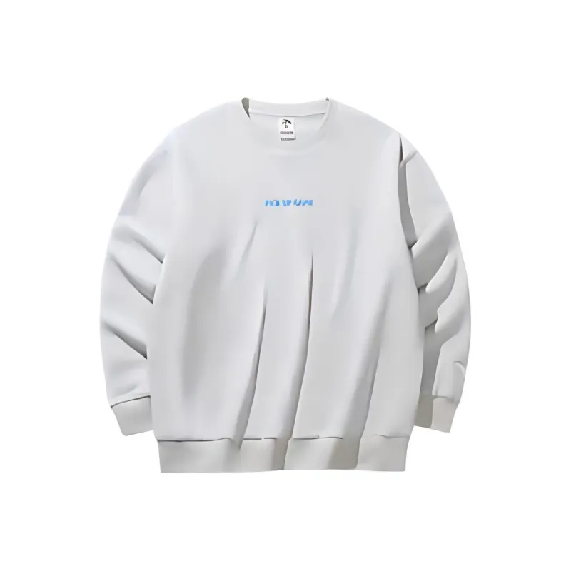 Anta Basketball Collection Sweatshirt Unisex Beach Gray-0