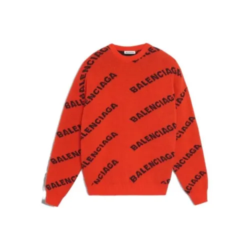 Balenciaga Sweaters Men Red