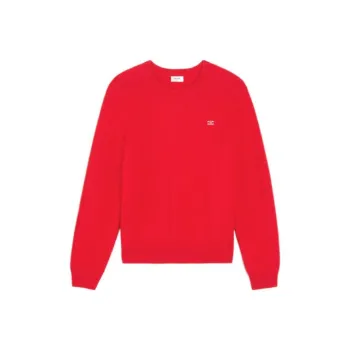CELINE Cashmere Sweaters Men Red