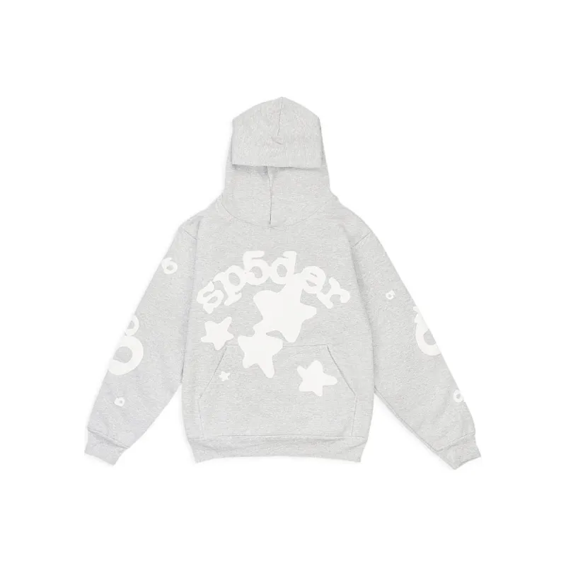 Sp5der Printed Web Hoodie-0