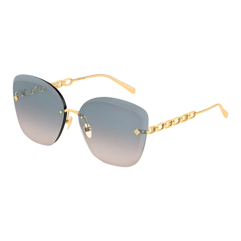 LOUIS VUITTON Lv Jewel Round Cat Eye Sunglasses-0