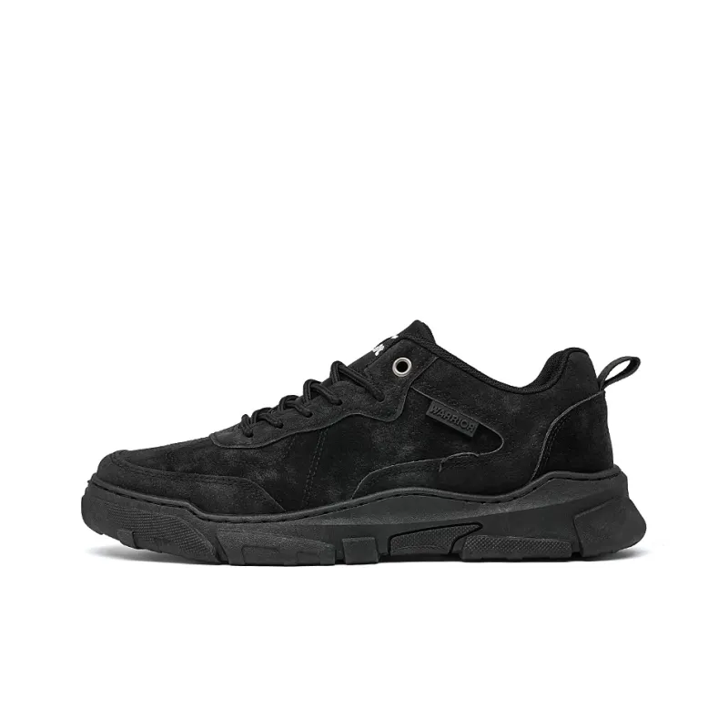 WARRIOR Work Boots Men Low Top Black/Gray/Khaki-0