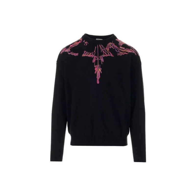 Marcelo Burlon Crewneck Knitted Jumper-0