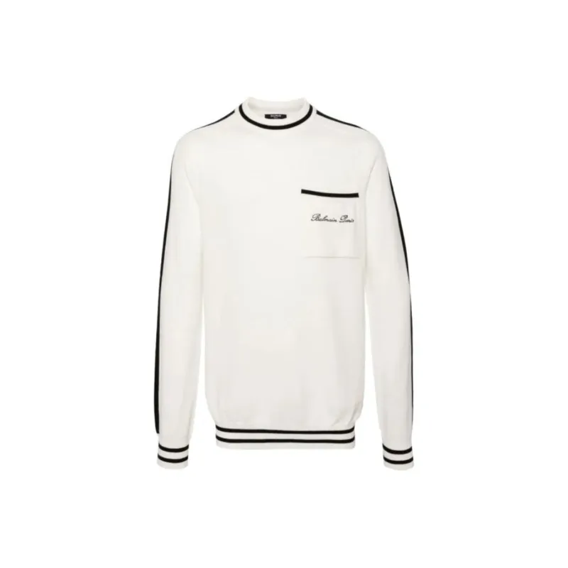 BALMAIN Sweaters Men White-0