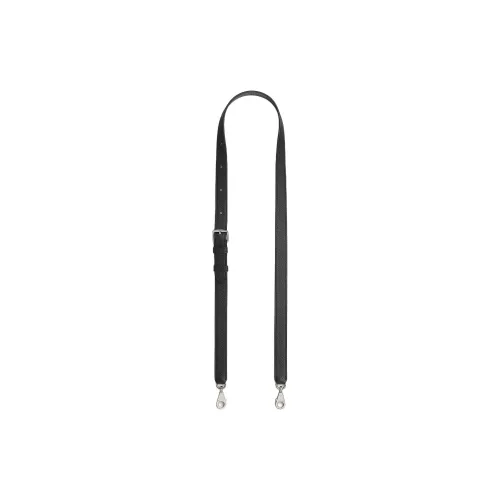 HERMES Epsom Calfskin Bag Strap Women's 89 Noir Black