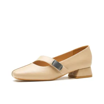 Than Than Me Casual Single Shoes Women's Khaki
