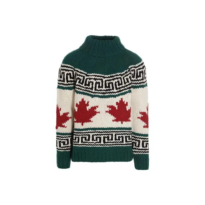 DSQUARED 2 Sweaters Men Green-0