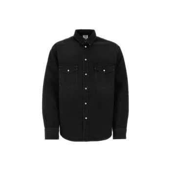 Vetements Collared Button-Up Jacket