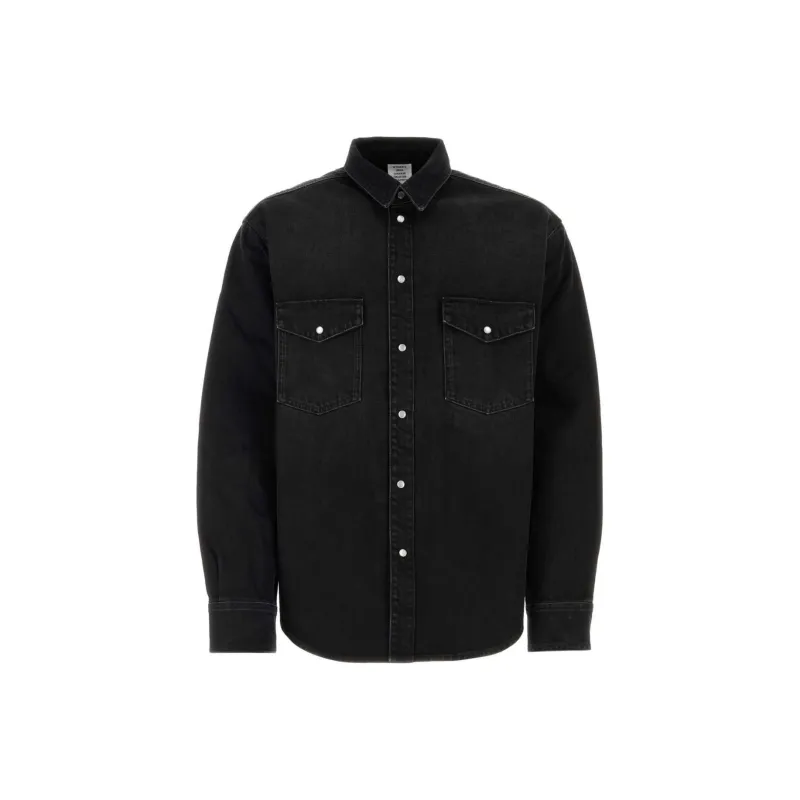 Vetements Collared Button-Up Jacket-0