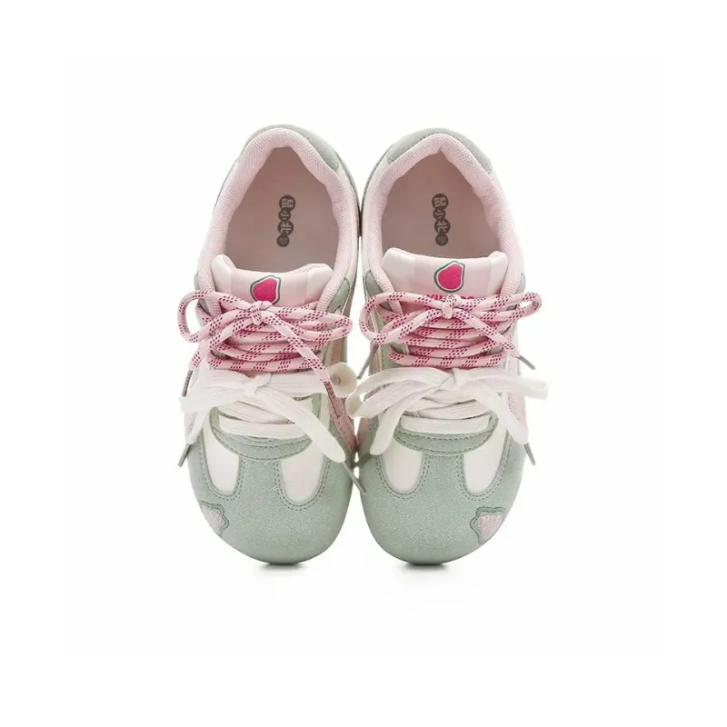 SHUXIAOBEI Anti Slip Wear Resistant Low Top Skateboard Shoes Women's Box-9