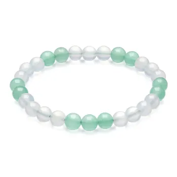 Oriental Jade Chalcedony Bracelets Women's