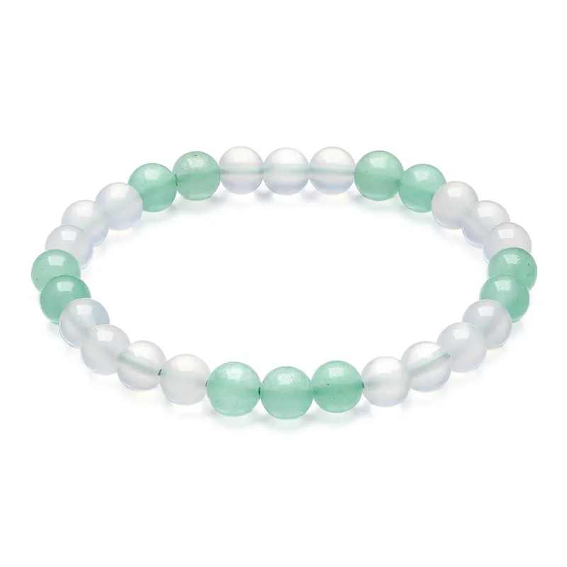 Oriental Jade Chalcedony Bracelets Women's-0