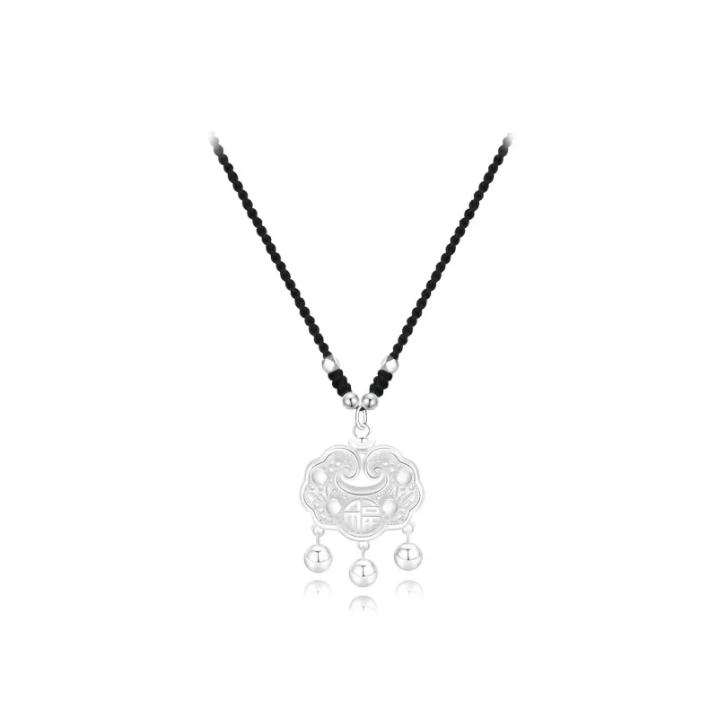 FANFRI Sterling Silver Necklaces Women's-6