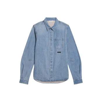 Helmut Lang Curved Classic Denim Shirt