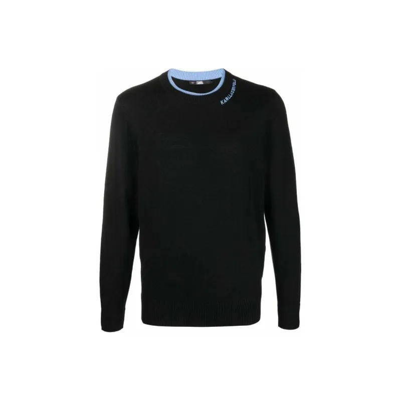 KARL LAGERFELD / Karl Lagerfeld Jeans Sweaters Men Black-0