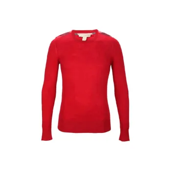 Burberry Fitted Knitwear Men's Red