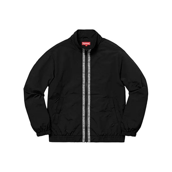 Supreme Classic Logo Taping Track Jacket-0