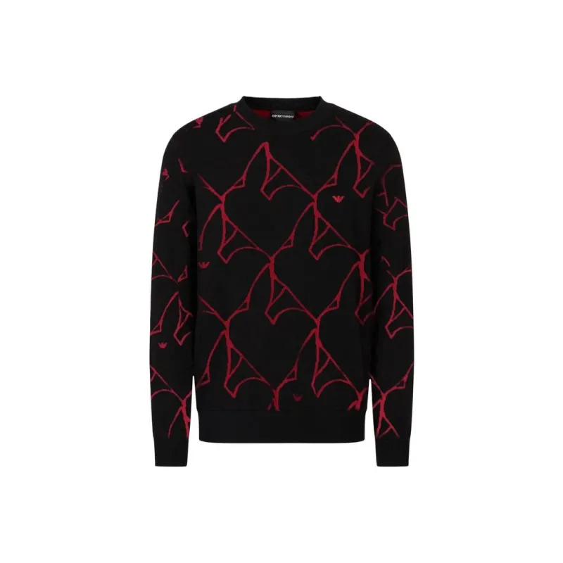 EMPORIO ARMANI SS23 Sweaters Men Black-0