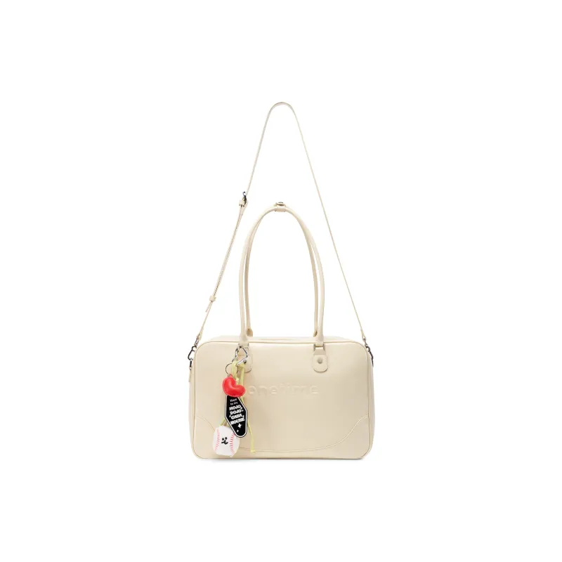 ONE TIME Synthetic Leather Shoulder Bag Regular Women's Multicolor-10
