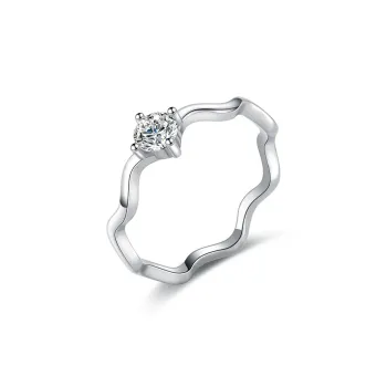 Right Hand Waiting S925 Silver Rings Women's
