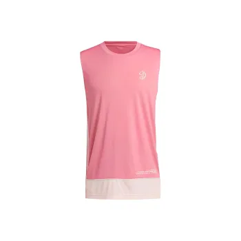 Adidas Tank Tops Men Rose Red