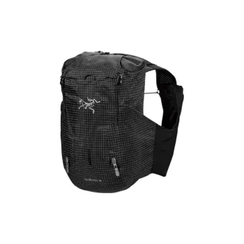 Arcteryx Norvan Mountaineering Bag Outdoor Bag 210D Cordura Polyamide 14L Black Unisex
