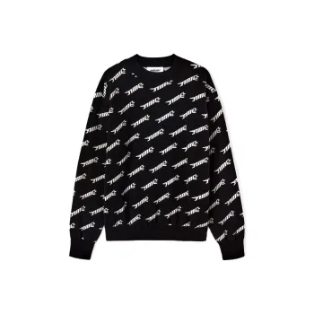 AMBUSH Allover Logo Intarsia Sweatshirt