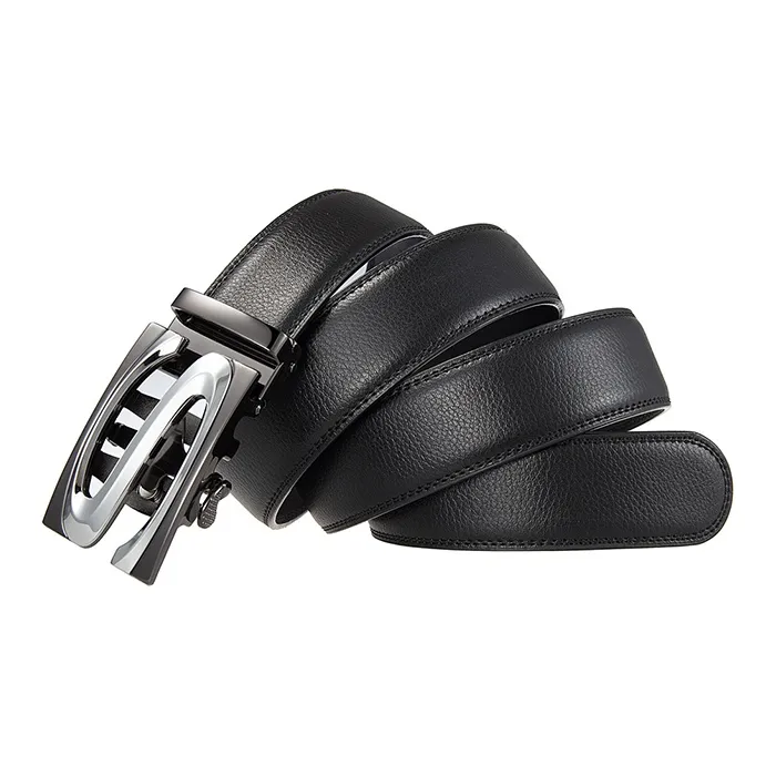 YUZHAOLIN Cow Leather Belts Men's Width 3.5CM-2